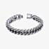 Fred Bennett Oxidised Heavy Weight Foxtail Chain Bracelet B5454