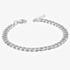 Fred Bennett Stainless Steel Smaller Fit 7 Inch Cuban Chain Bracelet B5628
