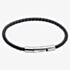 Fred Bennett Smaller Fit Black Braided Leather Bracelet B5626