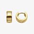 Fred Bennett Gold Tone Stainless Steel Polished Huggie Hoop Earrings E6569