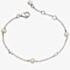 Little Star Girls Anja Silver Pearl Star Bracelet LSB0038