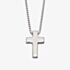 Little Star Boys Thom Silver Cross Pendant Necklace LSN0044