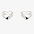 Little Star Girls Phoebe Silver Plain Heart Stud Earrings LSE0063