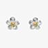 Kit Heath Blossom Wood Rose Stud Earrings 30305GRP