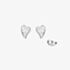 Kit Heath Desire Kiss Precious Pavé Heart Stud Earrings 30505WT