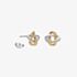Kit Heath Marina Rope Knot Golden Stud Earrings 41072GRP