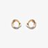 Kit Heath Bevel Trilogy Gold Stud Earrings 4169GRG