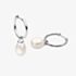 Kit Heath Revival Classic Pearl Midi Hoop Earrings 50426FP