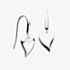Kit Heath Desire Cherish Heart Drop Earrings 60507RP