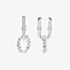 Kit Heath Marina Rope Link Duo Grande Hoop Earrings 61099RP