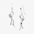 Kit Heath Serenity Ribbon Bow Loop Drop Earrings 61189RP