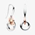 Kit Heath Bevel Cirque Link Blush Drop Earrings 6188RG