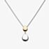 Kit Heath Coast Pebble Golden Double Droplet 18 Inch Necklace 90186GRP