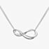 Kit Heath Infinity Double Chain 18 Inch Necklace 91162RP