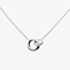 Kit Heath Bevel Cirque Link Pavé 17 Inch Necklace 9151CZ