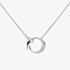 Kit Heath Bevel Cirque Link Pavé 18 Inch Necklace 9153CZ