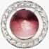 Story Silver Clear Cubic Zirconia Round Rose Quartz Charm 4408890