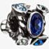 Chamilia Marquis Blue Crystal Bead JC-2B