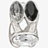 Chamilia Black Grey And White Crystal Bead 2083-0458