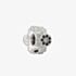 Chamilia Black And White Crystal Flower Charm 2083-0454