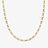Nomination Bold Steel Yellow Gold Tone Figaro Chain 133216/012
