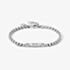 Nomination ManVision Steel & Three Clear Cubic Zirconia Chain Bracelet 133018/001