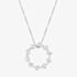 Nomination Colour Wave Sterling Silver Circle Necklace 149812/001