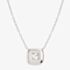 Nomination Domina Sterling Silver Square Necklace 240418/036