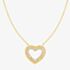 Nomination Lovecloud Gold Tone Plated Heart Necklace 240504/008