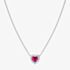 Nomination All My Love Sterling Silver Red Heart Necklace 240302/006