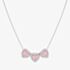 Nomination All My Love Sterling Silver Three Pink Heart Necklace 240303/002