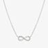 Nomination Shine Me Up Silver Cubic Zirconia Infinity Necklace 241902/010