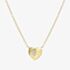 Nomination Petit Sparkle Gold Heart Necklace 242303/006