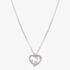 Nomination Dreams Beats Silver Heart Cubic Zirconia Pendant Necklace 242602/004