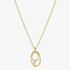 Nomination My Rebel Art Gold Tone Double Oval Pendant Necklace 242806/055