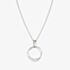 Nomination My Rebel Art Silver & Cubic Zirconia Double Circle Necklace 242821/010