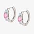 Nomination Colour Wave Sterling Silver Multicolour Hoop Earrings 149823/005