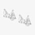 Nomination Colour Wave Sterling Silver White Pear Stud Earrings 149813/001