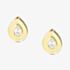 Nomination Domina Gold Tone Plated Pear Stud Earrings 240403/015