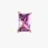 Nomination Colour Wave Purple Rectangular Shaped Single Stud Earring 149804/026 05