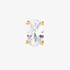 Nomination Colour Wave Gold Plated Oval Shaped Single Stud Earring 149804/014 02