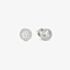Nomination Seidivina White Rhodium Cubic Zirconia Cluster Studs Earrings 241404/010