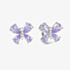 Nomination Shine Me Up Silver Lilac & White Cubic Zirconia Butterfly Stud Earrings 241903/006