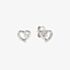 Nomination Dreams Beats Silver Open Heart Stud Earrings 242603/004