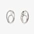 Nomination My Rebel Art Silver Double Oval Stud Earrings 242811/053