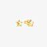 Nomination Armonica Gold Plated Star Stud Earrings 241307/009