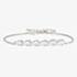 Nomination Colour Wave Sterling Silver 6 Pear Stone Bracelet 149811/001