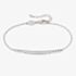 Nomination Lovecloud Sterling Silver Stone Set Bar Bracelet 240503/010