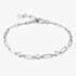 Nomination Style Stainless Steel 3 Stone Link Chain Bracelet 029400/001