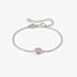 Nomination CosmicLove Silver Pink Cubic Zirconia Heart Bracelet 241704/002